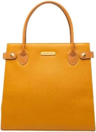 Burberry Borsa Vintage Pre-owned - - Pre-owned - Donna - Giallo - ONE SIZE
