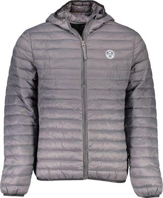 North Sails Grigio Polyamide Mens Mens Jacket
