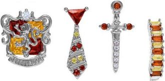 Girls Crew x Harry Potter Set of 4 Assorted Single Stud Earrings in Silver at Nordstrom