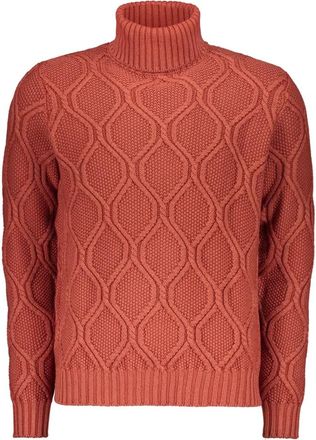 Moorer Turtleneck Trui - Heren - Coltruien - Oranje - M - Wol - Truien & Vesten