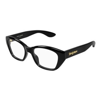 Saint Laurent SL 924 Eyeglasses - Dames - Accessoires - Zwart - Maat: 52 MM Leer