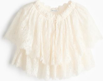 H&M Top aus Spitze - Weiss