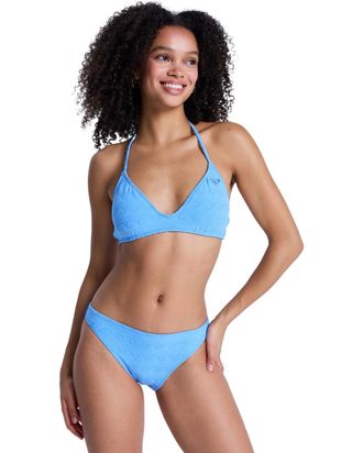 Roxy Bikini-Hose ROXY Paradise Wave, Damen, Gr. XXL, US-Gr&ouml;ssen, silber lake blau make a splash, Obermaterial: 92% Microfaser, 8% Elasthan;, Badehosen Biki