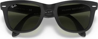 Ray-Ban Rb 4105 Folding Wayfarer - unisex - Zonnebrillen - Zwart - 50 MM - Accessoires
