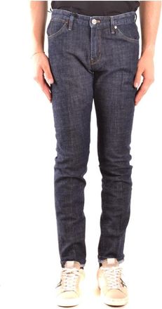 Pantaloni Torino Klassieke Denim Jeans voor Mannen - Heren - Slim Fit Jeans - Blauw - W34 - Denim - Jeans