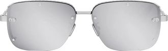 Dior Sunglasses Neodior S4 U F0 A4 Silver/Silver Mirrored Men