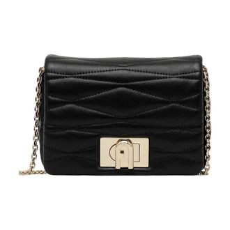 Furla Tassen, Dames, Zwart, ONE Size, Leer, 1927 Mini Soft