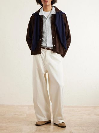 Barena Solana Camp-Collar Cotton-Poplin Shirt