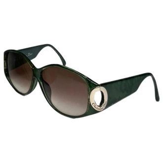 Dior Pre-owned Accessories, female, Green, Size: ONE SIZE Pre-owned Sunglasses