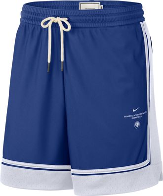 Nike Mens Minnesota Timberwolves Standard Issue 6 Basketball Shorts in Blue | IQ1780-495