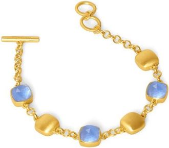 Dean Davidson Monterey Station Bracelet in Iridescent Midnight Blue at Nordstrom