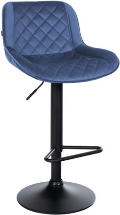 Clp Clp - Taburete De Bar Kasson Azul Terciopelo