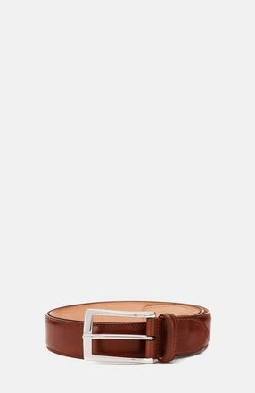 Scarosso Classic Belts in Cognac Calf at Nordstrom, Size 110
