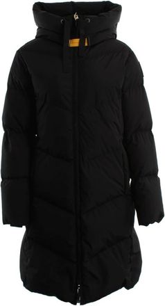 Parajumpers Rindou Hooded Down Jacket - Dames - Dons jassen - Zwart - XS - Leer - Jassen