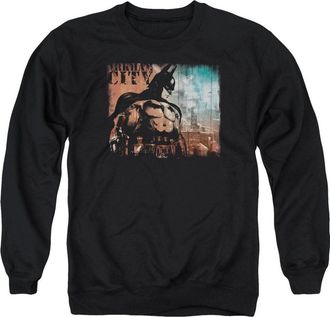 Gildan Batman Arkham City City Knockout Adult Crewneck Sweatshirt