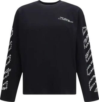 Off-white Type Arrow Diag Skate T-Shirt Black 44MAB09CS26J002001
