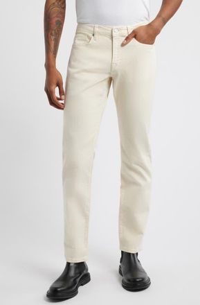 Frame Denim LHomme Slim Fit Jeans in Natural at Nordstrom, Size 36