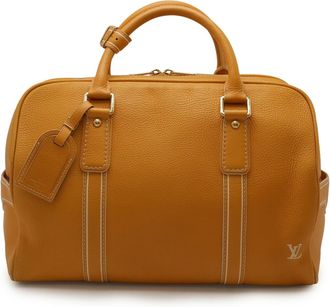 Louis Vuitton Jaune Leather Boston Bag (Pre-Owned)