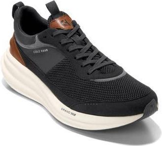 Cole Haan ØriginalGrand Quadstreak Running Shoe in Black/British Tan/Ivory at Nordstrom Rack, Size 11.5
