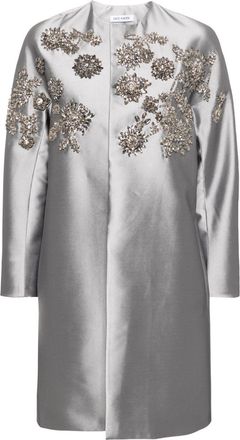 Dice Kayek Cappotto con decorazione - Grigio