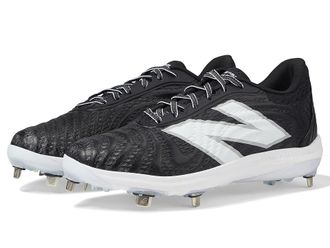 New Balance FuelCell 4040 v7 Metal Baseball Cleats Mens Shoes Black/Optic White : 6.5 D - Medium