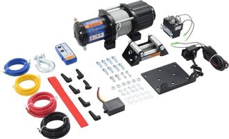 vidaXL Cabrestante El&eacute;ctrico Con Mando A Distancia 12v 4500lbs 2040kg Vidaxl