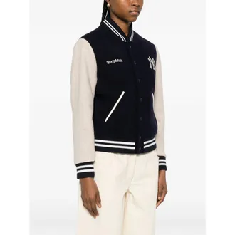 Sporty & Rich Dknae Bomber Jacket - Navy
