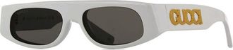 Gucci Ladies Black Geometric Sunglasses GG1771S 002 51