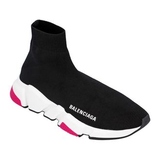 Balenciaga Speed Sneaker Zwart Magenta