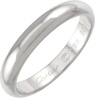 Cartier Platinum 950 Band Ring (Pre-Owned)