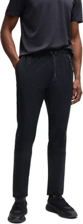 HUGO BOSS Heren Boss Hwoven Tracksuit Broek in Zwart