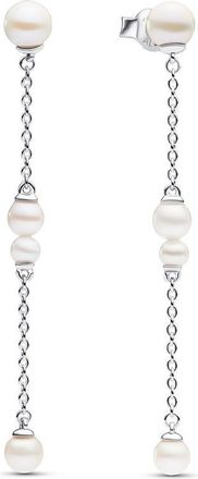 Pandora Treated Freshwater Cultured Pearl Drop Earrings