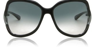 Tom Ford FT0578 ANOUK-02 01B Womens Sunglasses Black Size 60