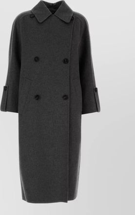 Max Mara virgin wool double-breasted coat