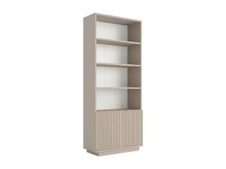 Vente-Unique Libreria Con 2 Porte E 4 Nicchie - Beige - Erolya