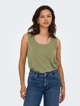 Only Spitzentop ONLY ONLFREDA S/L U-NECK MIX TOP BOX JRS, Damen, Gr. M, blau (mermaid), Jersey, Obermaterial: 66% Polyester, 29% Viskose, 5% Elasthan, unif