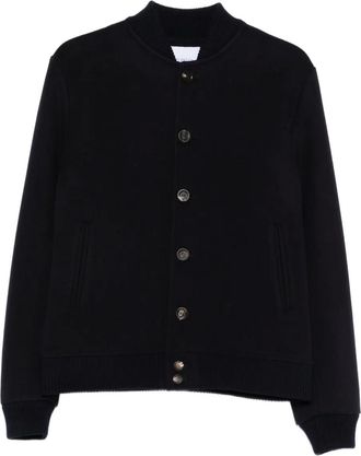 Malo Bomberjack met knopen - Blauw