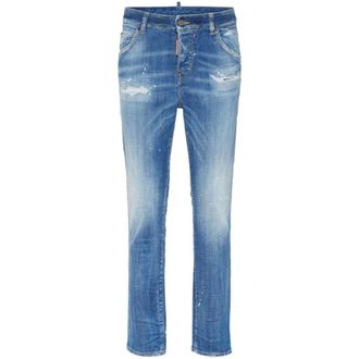 Dsquared2 Slim-fit Jeans, female, Blue, Size: 4XS Slim-fit Jeans
