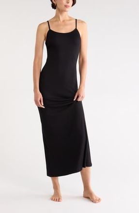 Nordstrom Rack Tranquility Maxi Nightgown in Black at Nordstrom Rack, Size X-Large