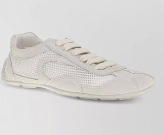 Prada fabric low-top sneakers