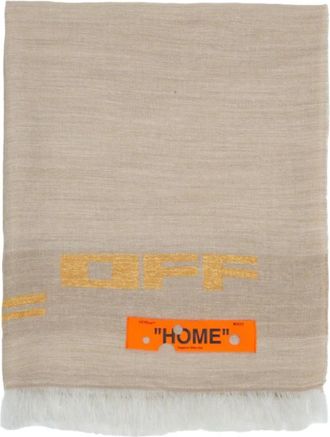 Off-white unisex, Accessoires, Beige, Maat: ONE Size Linnen