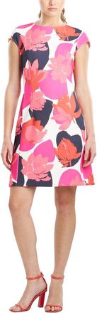 Natori Short Sleeve Lotus Dress