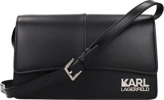 Karl Lagerfeld Borsa a spalla K/Signature - - Bags - Donna - Nero - ONE SIZE