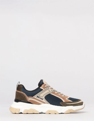 Just Cavalli Sneakers Just Cavalli in camoscio e mesh