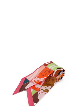 Herm&egrave;s 2010-2025 En Desordre Twilly zijden sjaal - Veelkleurig