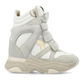 Isabel Marant Isabel Marant, Sneakers, female, White, Size: 7 US High Top Suede Sneakers