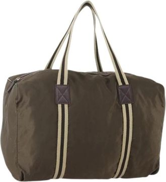 Gucci Pre-owned Weekend Bags, female, Green, Size: ONE SIZE Pre-owned Boston Bag