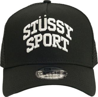 St&uuml;ssy New Era 9Forty Sport Trucker Black 1311247-BLAC