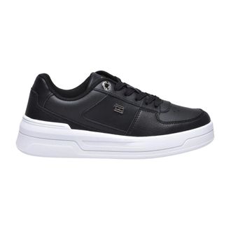 Tommy Hilfiger Dames, Schoenen, Zwart, Maat: 41 EU Leer