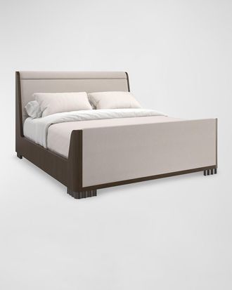 Caracole Slow Wave King Bed